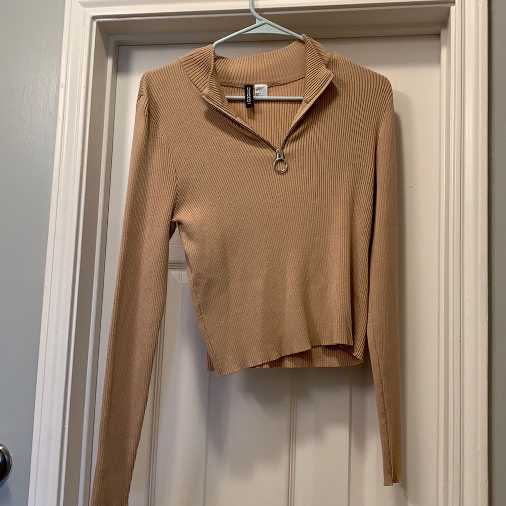 Tan Long Sleeve Shirt